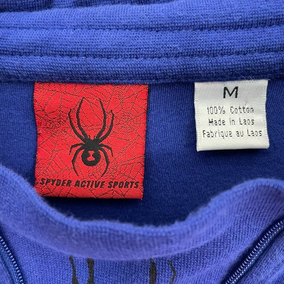 Spyder Men’s Half Zip Wind Protector Fleece Stretch Pullover Size Medium - Picture 4 of 12